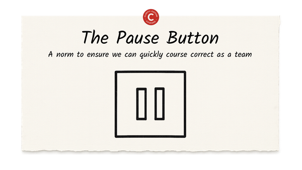 The Pause Button