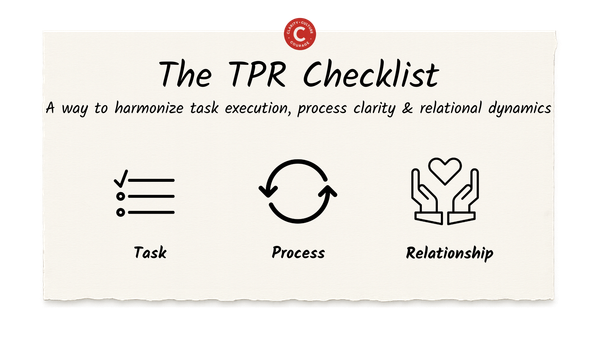 The TPR Checklist